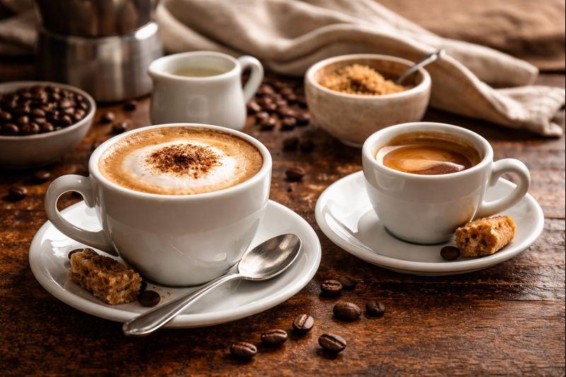 Nybryggt kaffe hos Café 45